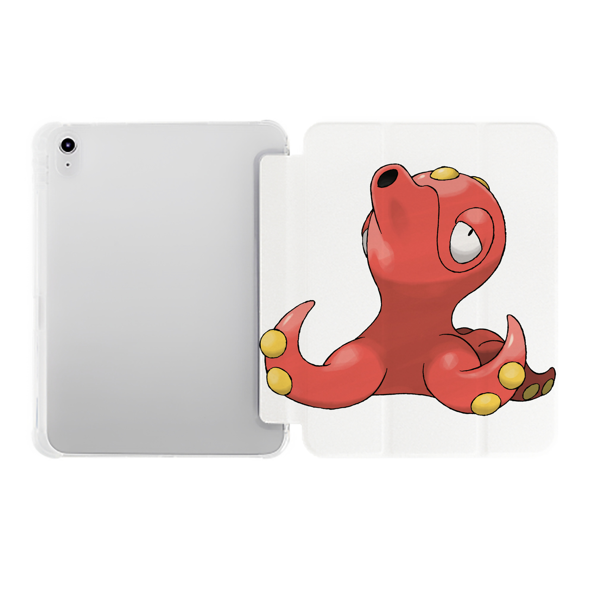 （画像用） ポケットモンスター Pokémon IPad ケース ペン収納付き 三つ折りスタンド PUレザー×シリコン 対応機種9.5/10.5/10.9インチ